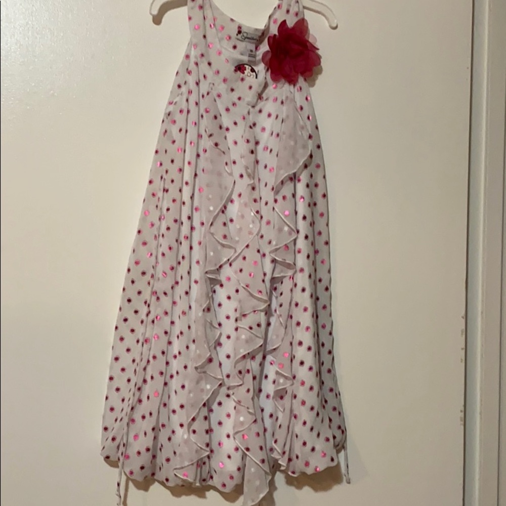 Girls dotted dress